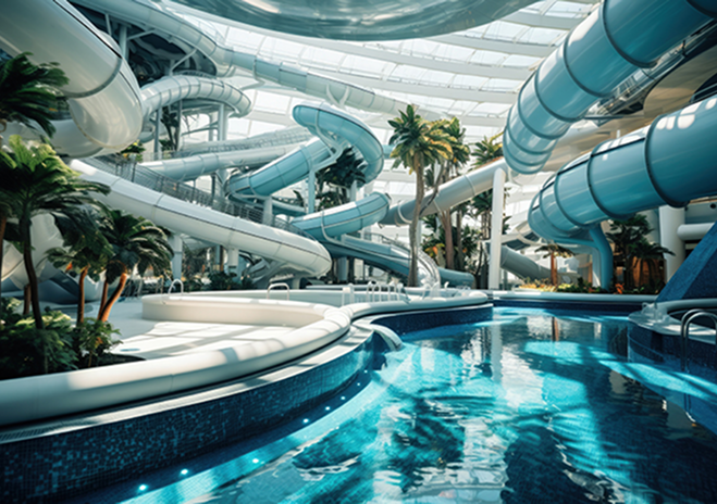 Obiekt sportowo-rekreacyjny “aquapark”